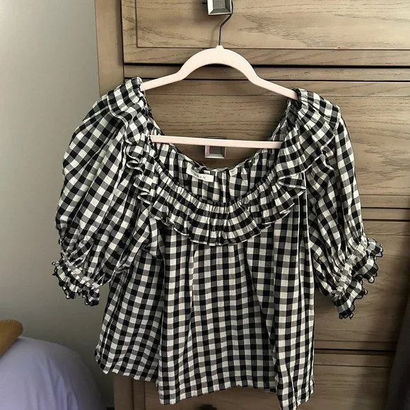 Doen Black Graham Samara top Large - Picture 2 of 4